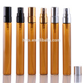 2ml 5ml 10ml échantillon d&#39;ambre Matériau de verre et huile essentielle Utiliser un flacon en verre transparent